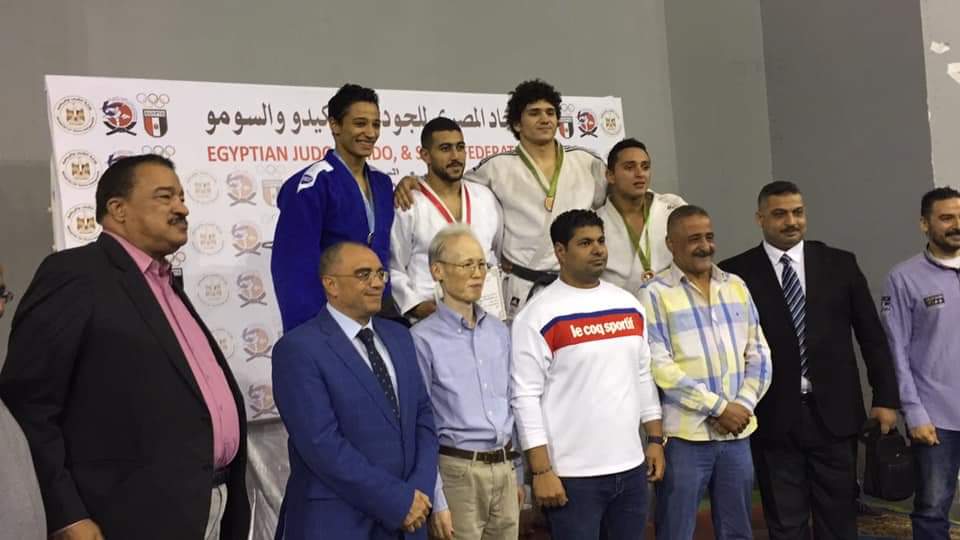 السفير اليابانى يحضر منافسات بطولة الجمهورية للجودو 