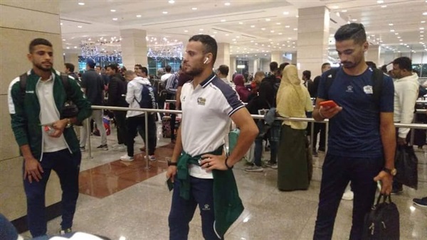 المصري يصل مطار القاهرة قادما من سيشل