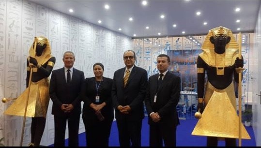 سفير مصر في بولندا يفتتح الجناح المصري في فعاليات المعرض السياحي الدولي 