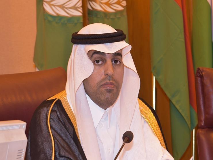 رئيس البرلمان العربي يُقدم يشيد بصمود الشعب الفلسطيني ودفاعه عن أرضه مقدساته