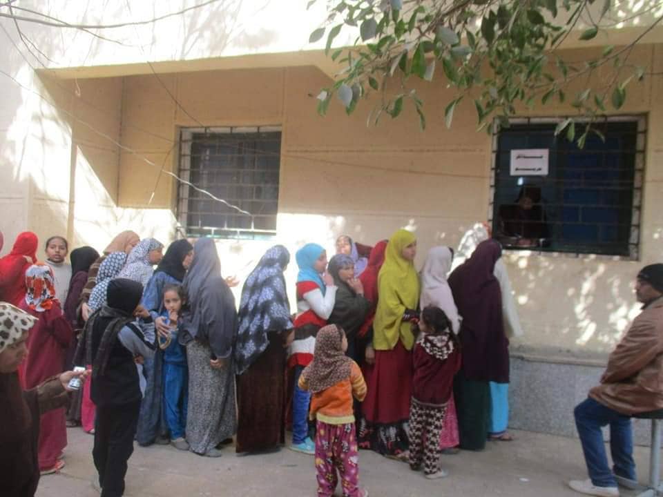 الكشف على 1051 موطن بمركز الواسطى 