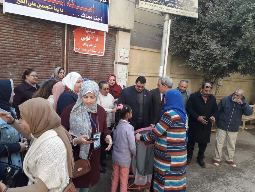 مستقبل وطن ينظم قافلة مجانية للعيون ببندر المنيا 