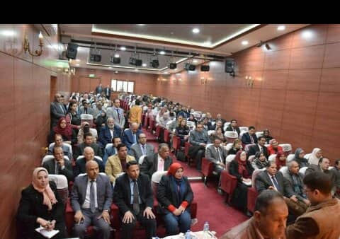 افتتاح المؤتمر الأول على مستوى الجامعات المصرية للتعليم الإلكتروني بجامعة بنى سويف
