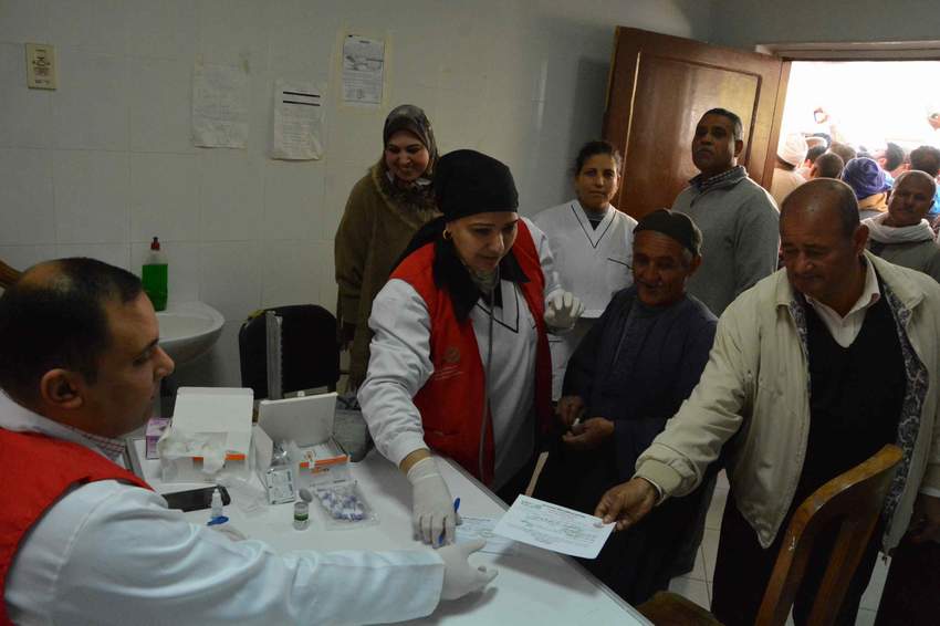 الكشف على مليون مواطن و214 الف ضمن مبادرة 100 مليون صحة بالمنيا 