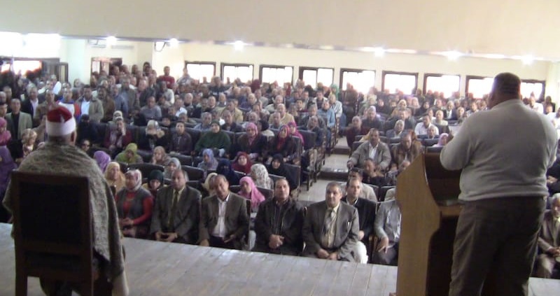 مؤتمر حاشد لأمانة المهنيين بحزب مستقبل وطن بمركز ديرمواس