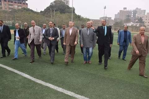 محافظ بني سويف يتفقد مركز شباب الواسطى 