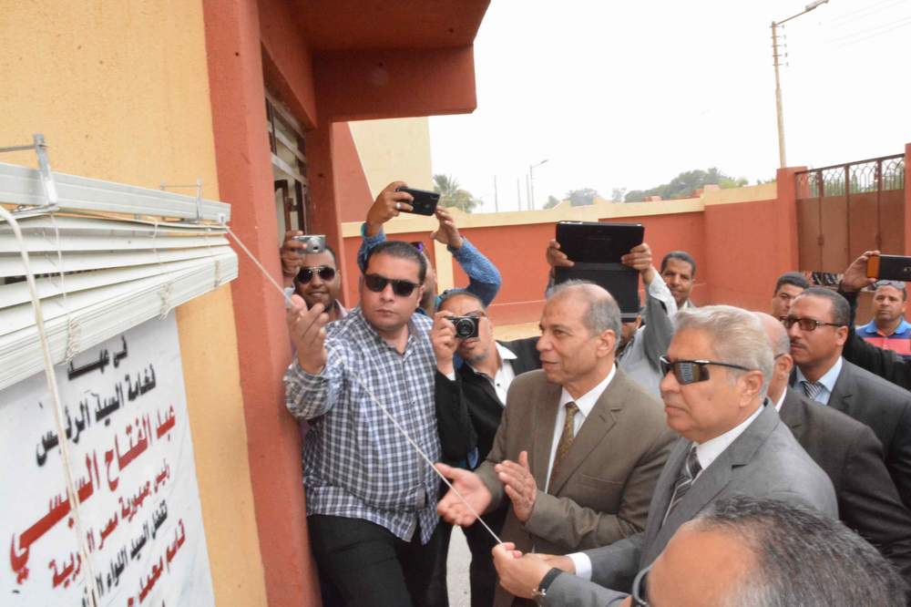 محافظ المنيا يفتتح 6 مشروعات خدمية بمركز سمالوط 
