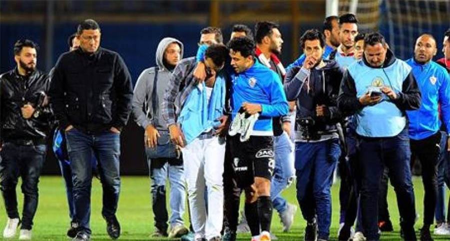 مجلس نقابة الصحفيين يمنع نشر أسماء وصور 5 لاعبين وإداريين بالزمالك لاعتدائهم على صحفي

