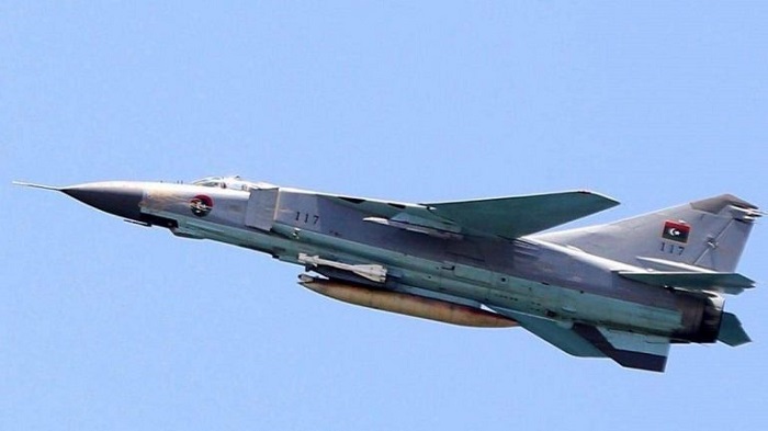 طيران حكومة الوفاق يستهدف مواقع للجيش الوطني المطبق على طرابلس
