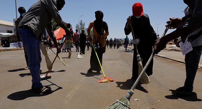 قوي الحرية والتغيير في السودان تدعو للإحتشاد لمواجهة محاولات إزالة المتاريس