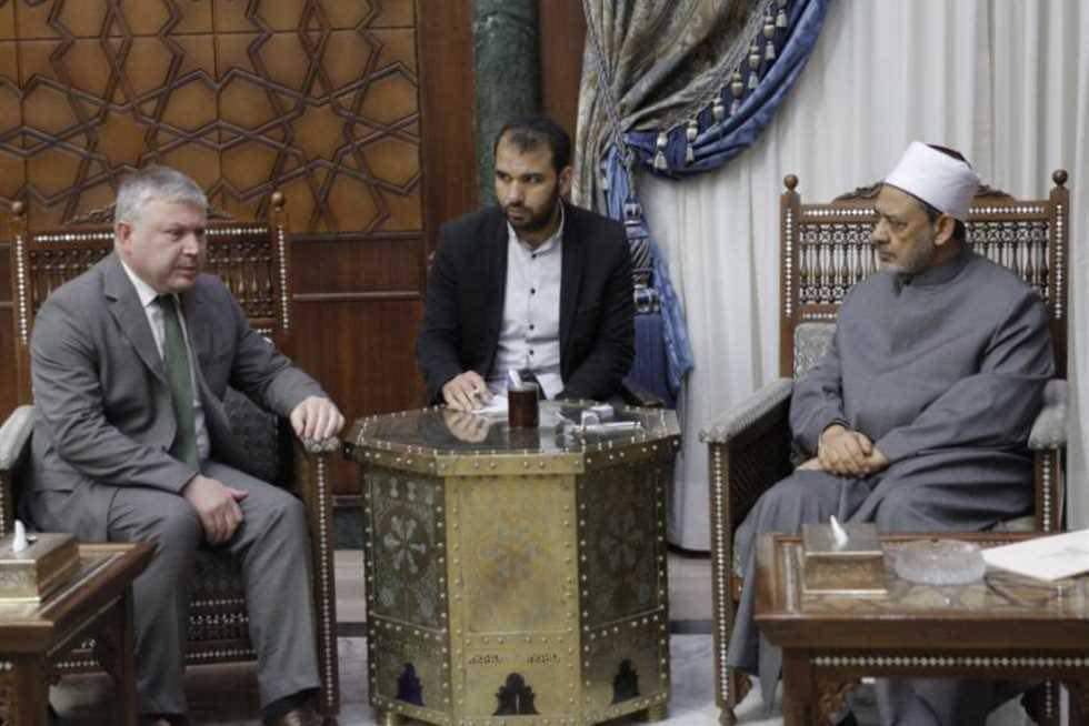  سفير أرمينيا في القاهرة: رسالة الأزهر عالمية تشترك فيها جميع الاديان والشعوب