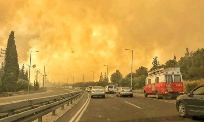 على خلفية موجة الحر، إسرائيل تحترق ونتنياهو يطلب المساعدة الدولية