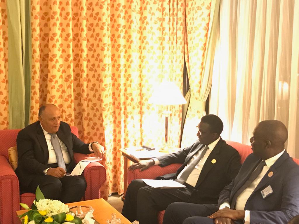 شكري يلتقي وزير خارجية السنغال على هامش أعمال مؤتمر القمة الإسلامي

