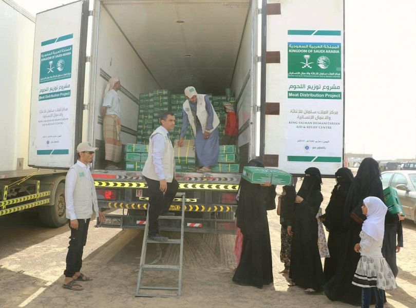 نشاط مكثف لمركز الملك سلمان للأعمال الإنسانية باليمن في أول أيام شهر المبارك