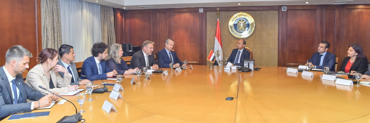 وزير الصناعة يبحث مع وفد شركة تونجسرام المجرية زيادة الاستثمار