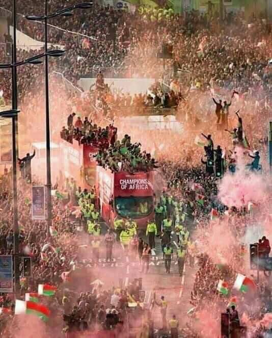 استقبال أسطوري من الشعب الملغاشي لمنتخب بلادهم