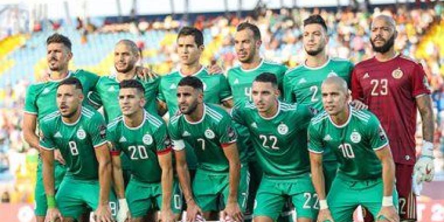 التشكيل الرسمي للجزائر أمام السنغال