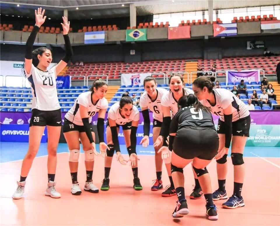 منتخب شابات الطائرة يواجه رواندا على المركز ال 15 فى ختام بطولة العالم