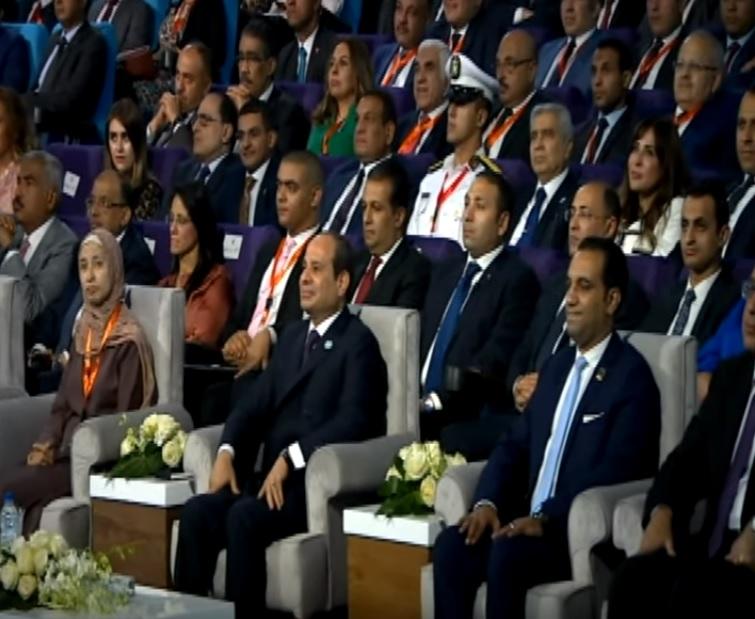 محافظ المنيا يشارك في المؤتمر الوطني السابع للشباب بالعاصمة الادارية

