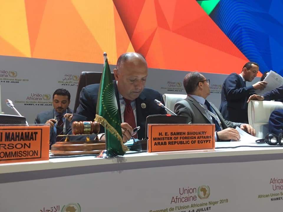 وزير الخارجية يترأس اجتماعات اليوم الأول للمجلس التنفيذي للاتحاد الأفريقي