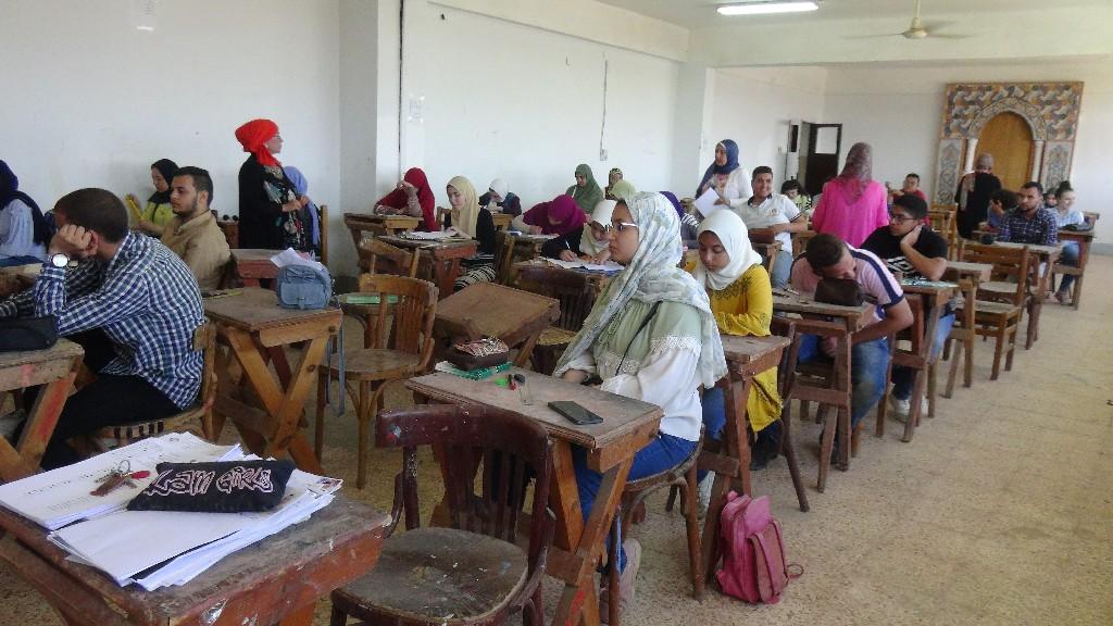 جامعة المنيا تستقبل طلاب الثانوية العامة لعام 2019 لأداء اختبارات القدرات

