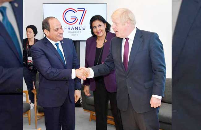 رئيس الوزراء البريطاني: نقدر جهود مصر في دعم الاستقرار والأمن بالشرق الأوسط
