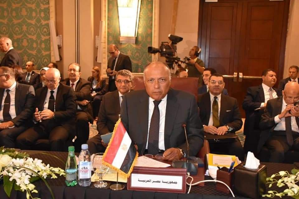شُكري يُشارك في الدورة العادية لمجلس جامعة الدول العربية 