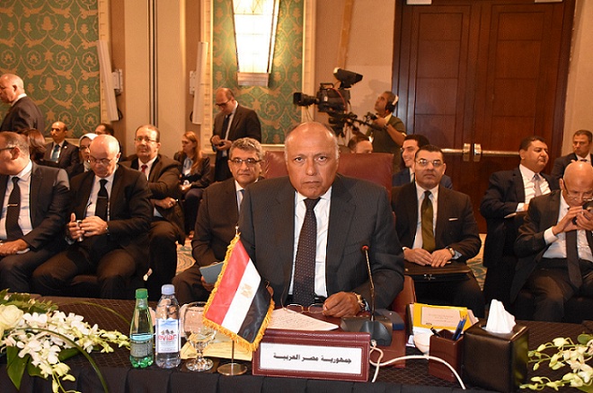 سامح شكري: لاحظنا تشددا ومرواغة في الموقف الإثيوبي.. وأبوالغيط: تضامن عربي لحماية الأمن المائي لمصر والسودان