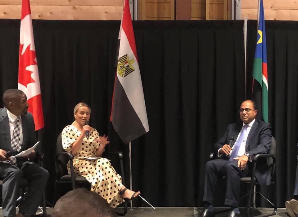 سفير مصر في كندا يروج للاستثمار والتعاون الاقتصادي مع مصر خلال زيارة لمقاطعة البرتا

