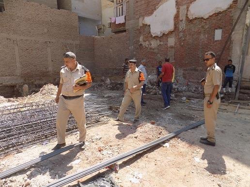 ضبط وتحرير 125 مخالفه خلال حملة للإشغالات بمركز بني مزار بالمنيا

