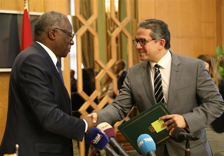 توقيع مذكرة تعاون بين مصر وغينيا في مجال المتاحف بمقر الخارجية