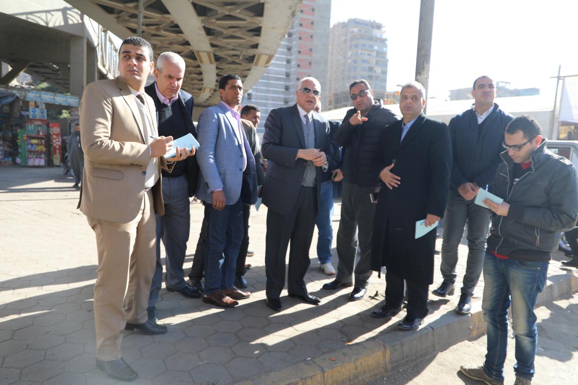 جوله لمحافظ الجيزة بأرض اللواء وبولاق.. 