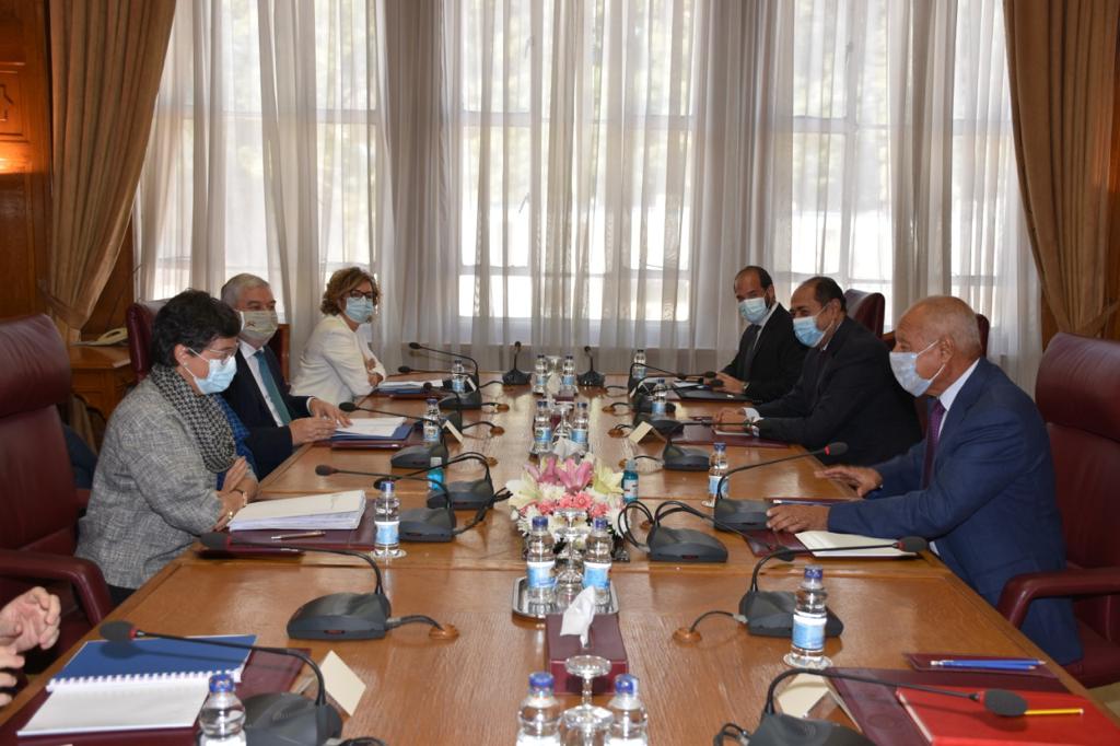 أبو الغيط يبحث مع وزيرة خارجية اسبانيا تطورات الأوضاع في الشرق الأوسط