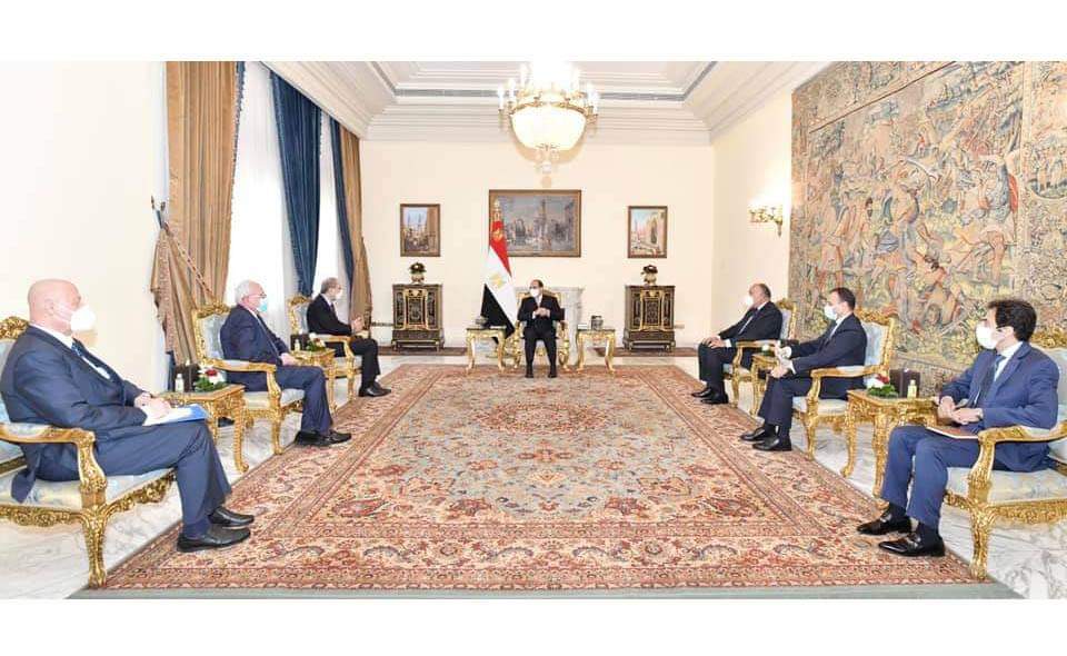 السيسي : القضية الفلسطينية من ثوابت السياسة المصرية