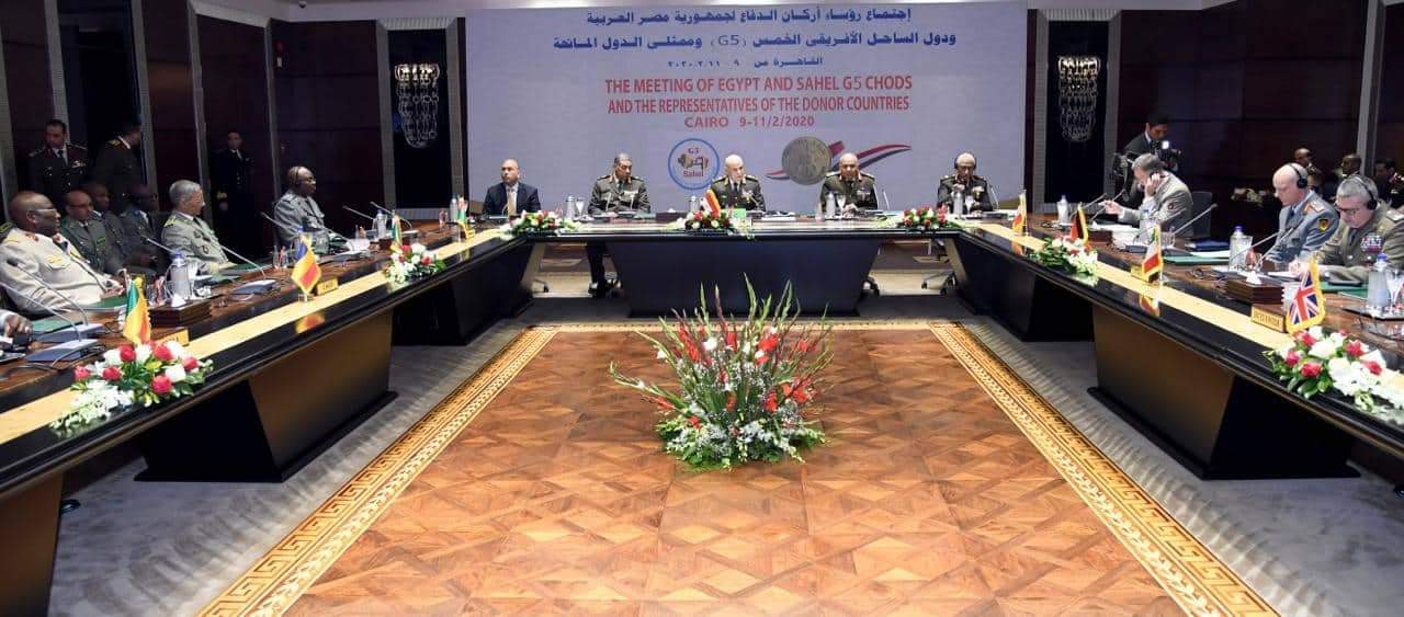 الفريق محمد فريد يترأس إجتماع رؤساء أركان دول تجمع الساحل الخمس 
