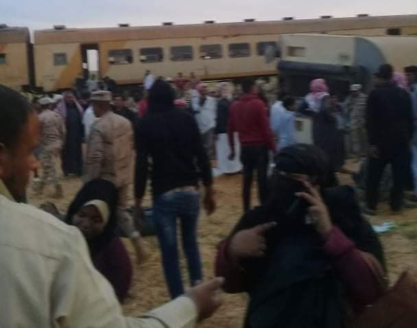الصحة: إصابة 38 مواطنا في حادث قطار مطروح ولا وفيات