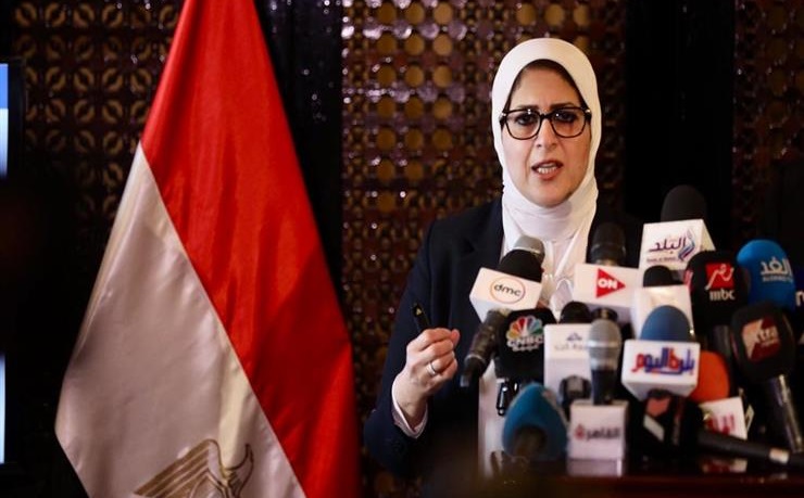 وزيرة الصحة: 40 إصابة جديدة بفيروس كورونا في مصر وحالة وفاة واحدة