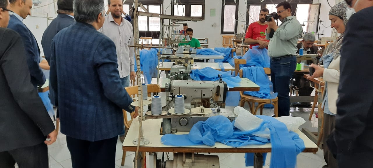 شراكة بين اتحاد الصناعات وجامعة حلوان لإنتاج مستلزمات الحماية للفرق الطبية