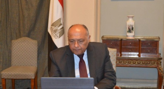 شكري يتلقى اتصالاً من وزيرة الشئون الخارجية والاتحاد الأوروبي والتعاون الإسبانية