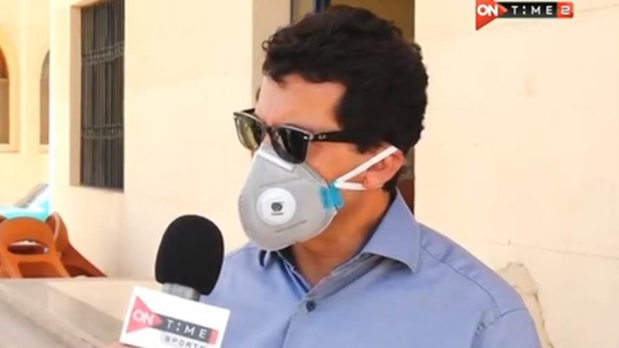 وزير الشباب والرياضة: يجب التعايش مع كورونا ولا نتدخل لعودة الدوري 
