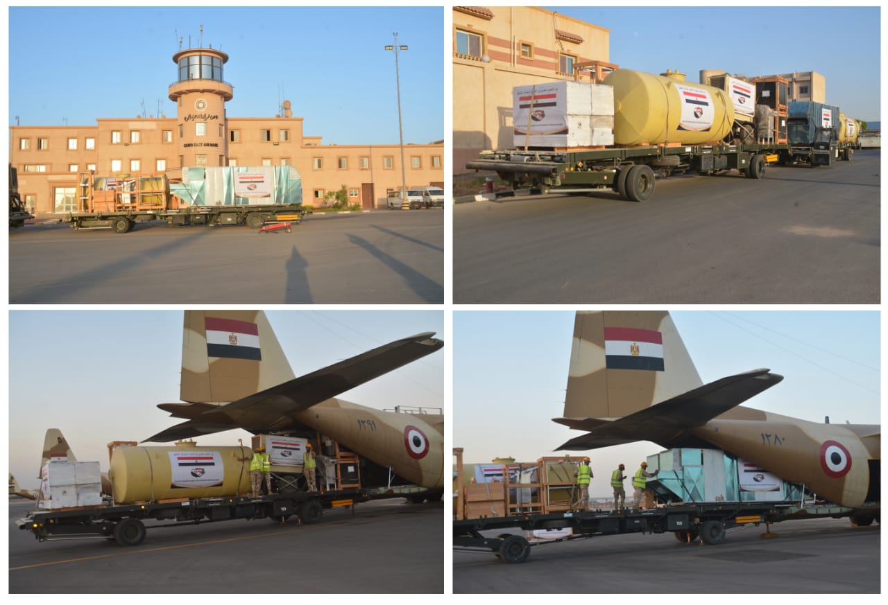 مصر ترسل عدد من خطوط إنتاج الخبز الميدانية للأشقاء فى السودان