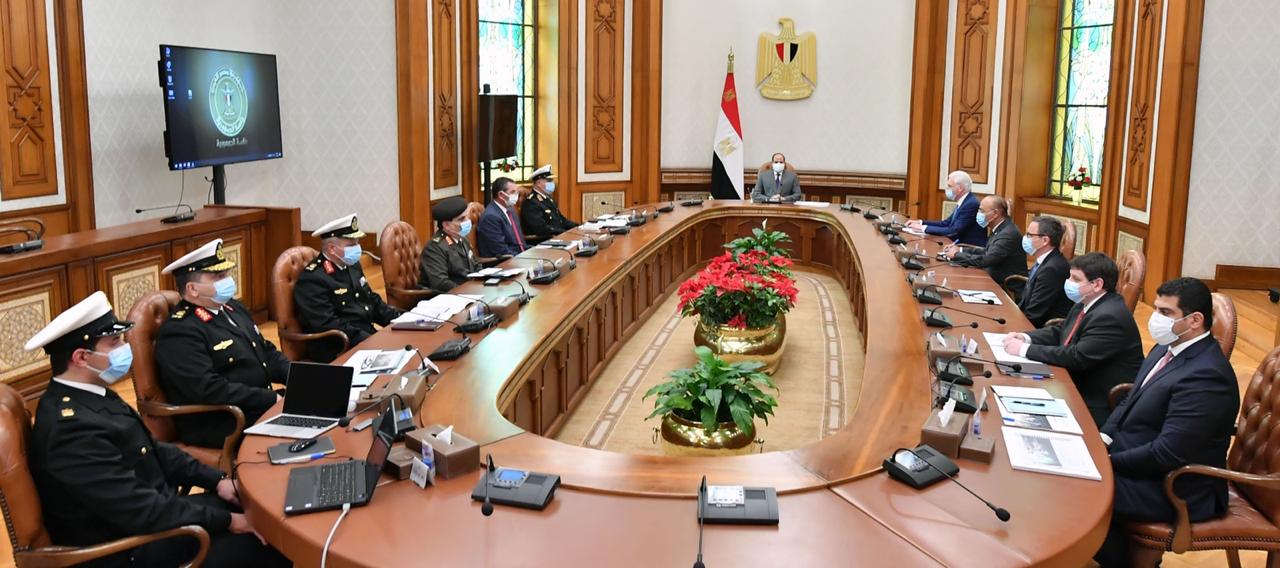 السيسي يستقبل رئيس لورسن الألمانية لبحث سبل التعاون فى مجال بناء السفن