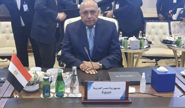 نص كلمة وزير الخارجية في مؤتمر دعم استقرار ليبيا بالعاصمة طرابلس