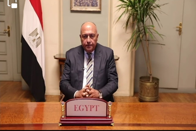 وزير الخارجية يشارك فى نقاش أممى حول تعزيز عمل المناخ من أجل ازدهار البشر وكوكب الأرض
