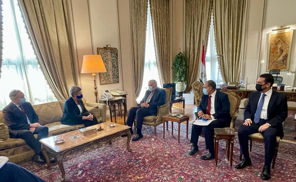 شكري يبحث مع المفوضة الأوروبية للشؤون الداخلية دفع التعاون في مجال الهجرة
