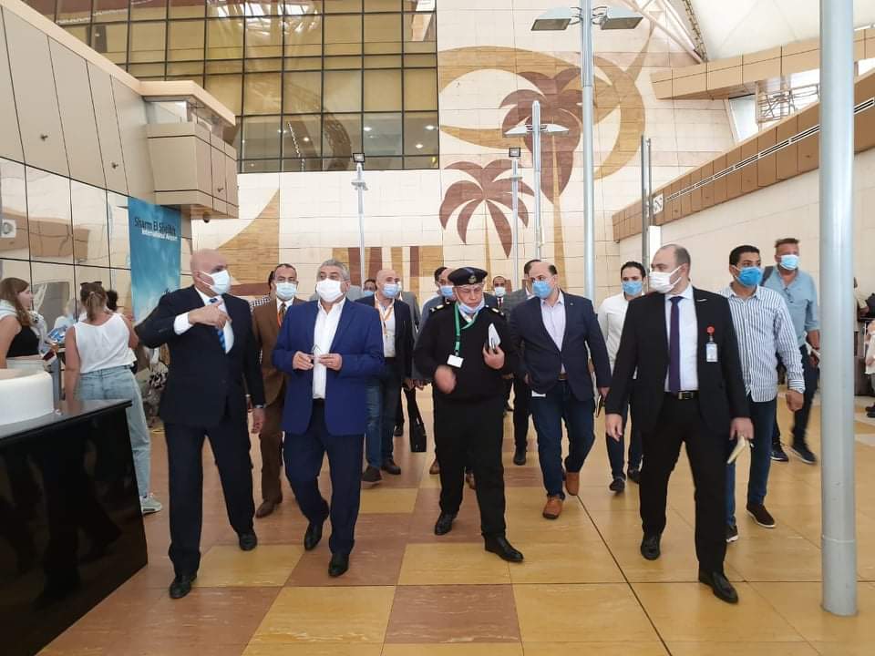 اللجنة العليا للتفتيش الأمني والبيئي بالمطارات تتفقد مطار شرم الشيخ الدولي

