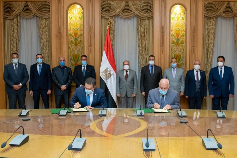 وزارة الإنتاج الحربي توقع بروتوكول تعاون مع شركة أمريكية في مجال معالجة المياه بإستخدام 