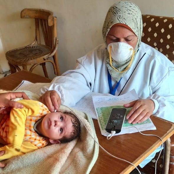فحص وعلاج 13 ألف طفل حديثي الولادة ضمن أعمال المبادرة الرئاسية لعلاج ضعف السمع