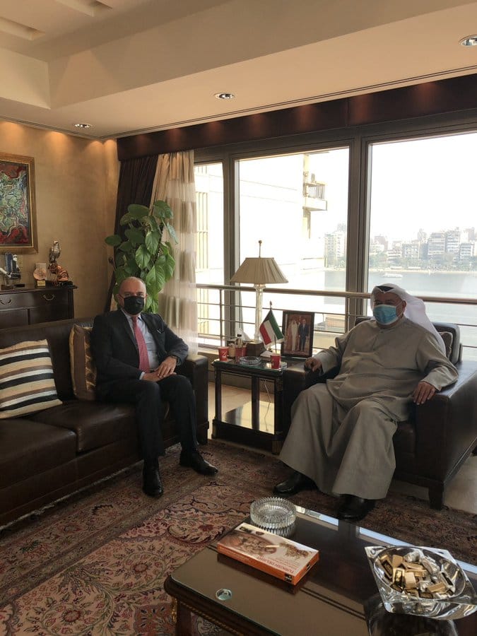 العضايلة يبحث مع سفيرا الكويت والبحرين سبل تعزيز التعاون المشترك في القضايا الإقليمية
