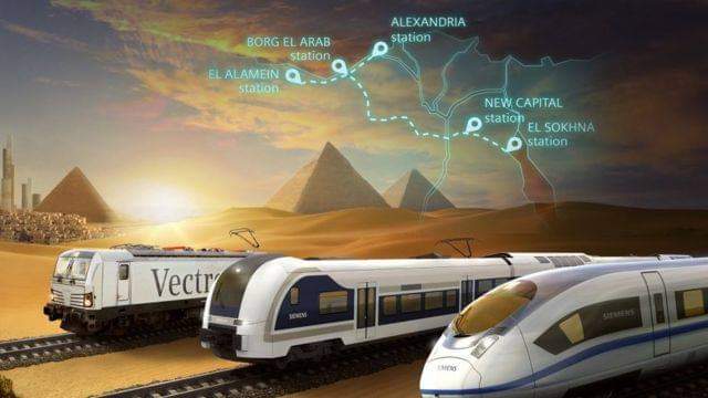 القطار الكهربائي السريع.. حلقة وصل بين العاصمتين القديمة والجديدة